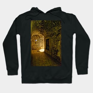 Alleyway in Old Split Hoodie